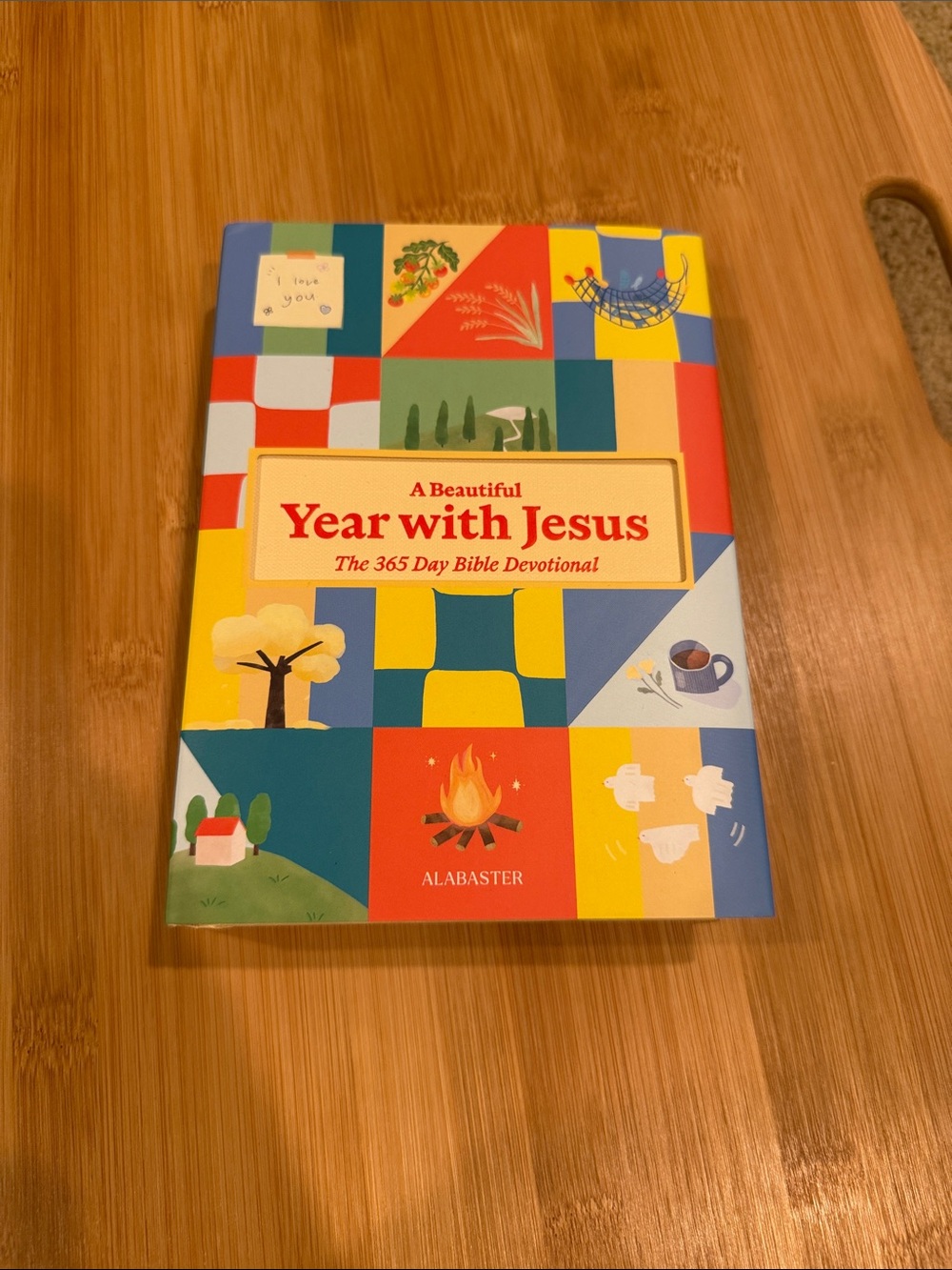 A Beautiful Year with Jesus - Colorful Devotional